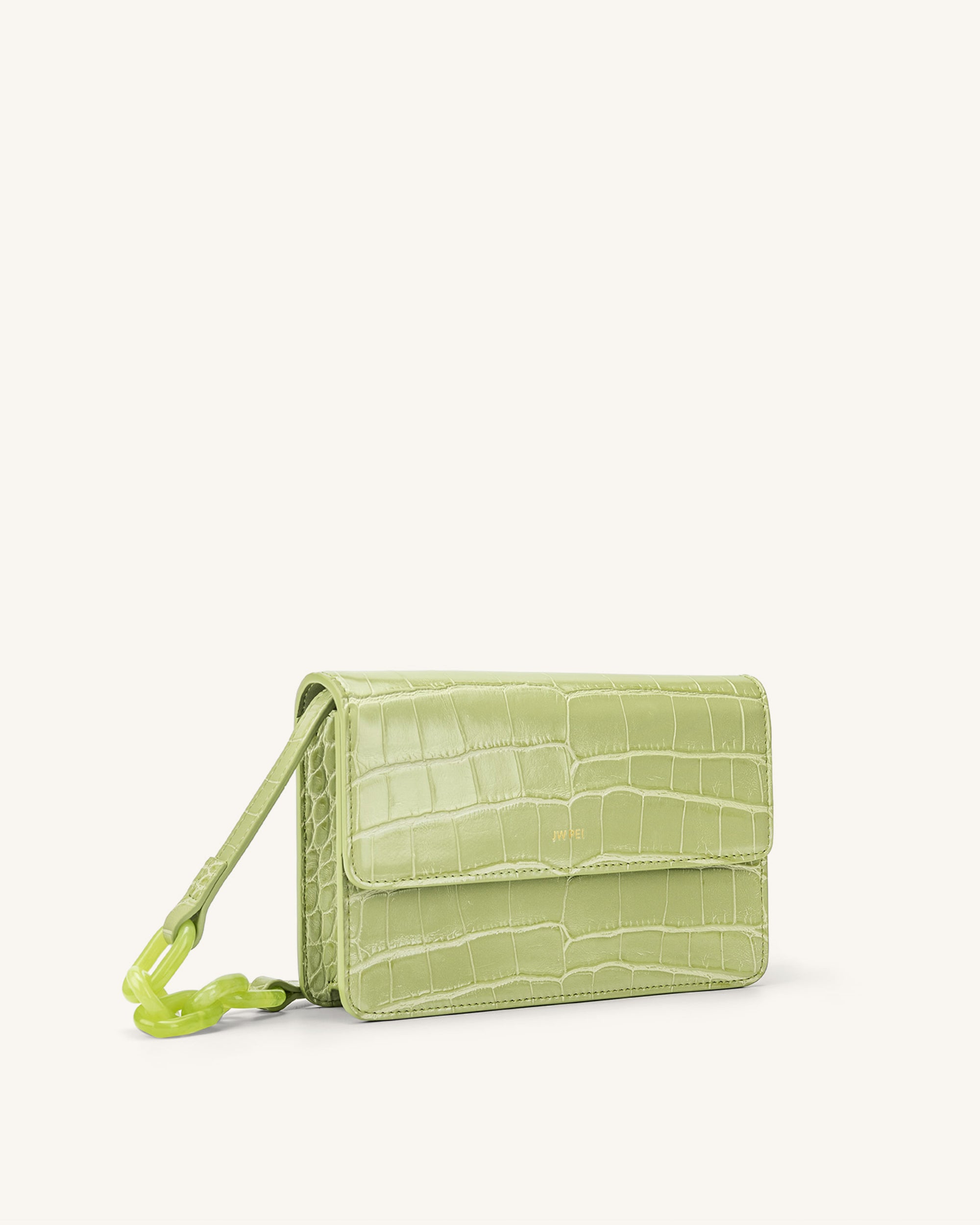 Women s Crossbody Bag Croc Embossed JW PEI Official Shop JW