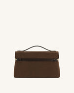 Thea Top Handle Bag - Mocha Brown