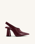 Vivovr High Heel Pumps - Burgundy