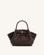 Hana Mini Tote Bag - Dark Brown