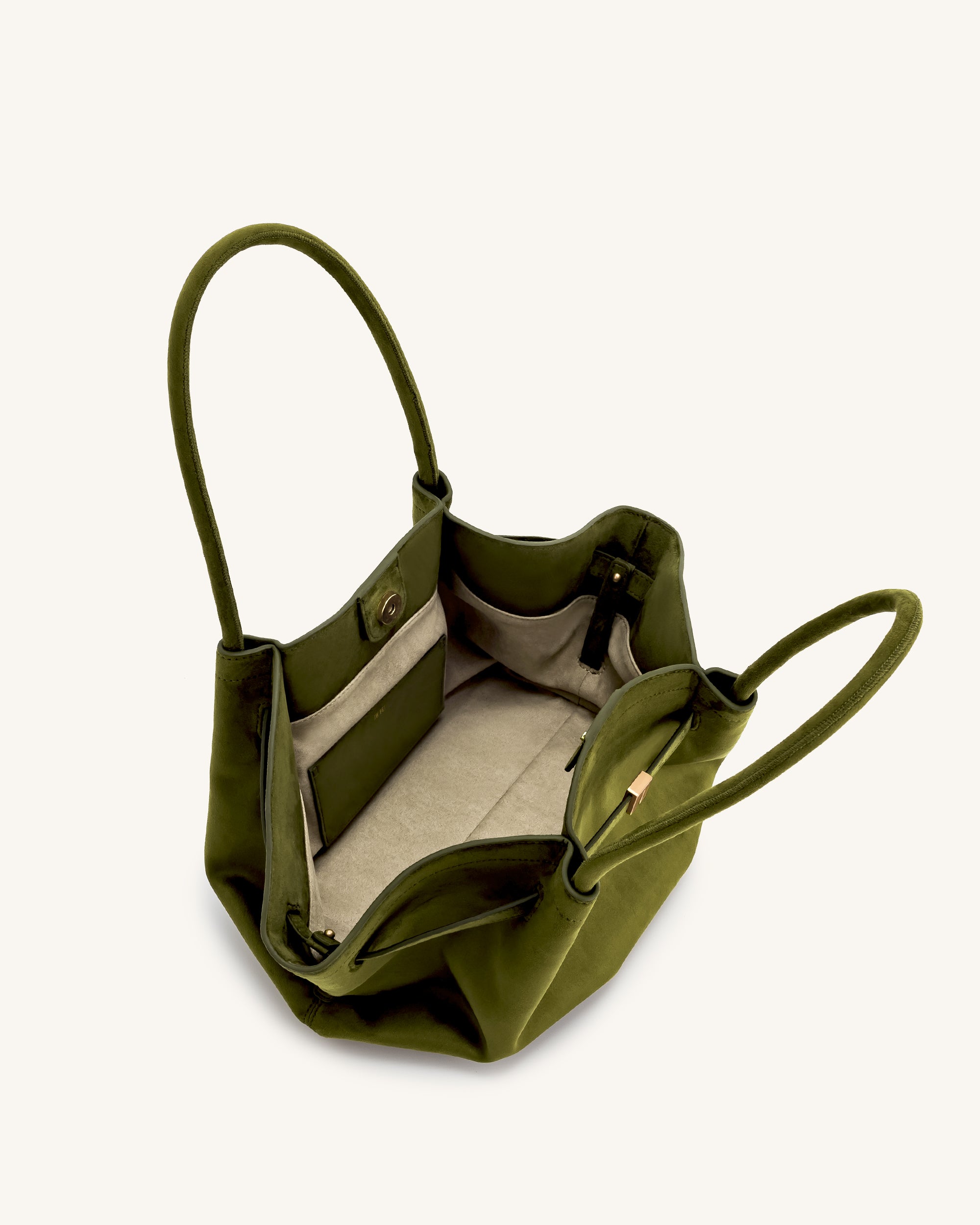 Olive suede bag on sale