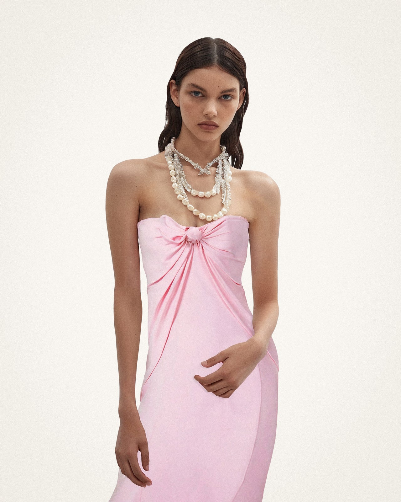 Olivia Pink Maxi Tube Dress - Pink
