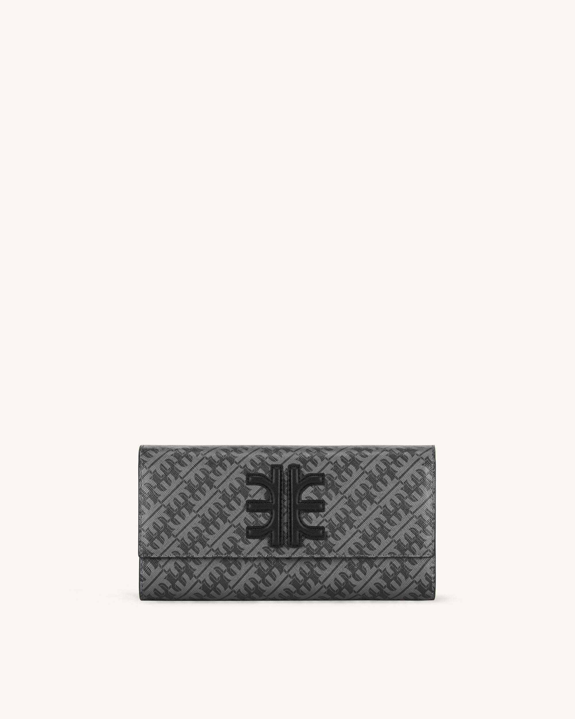 LV WALLET GREY BLACK