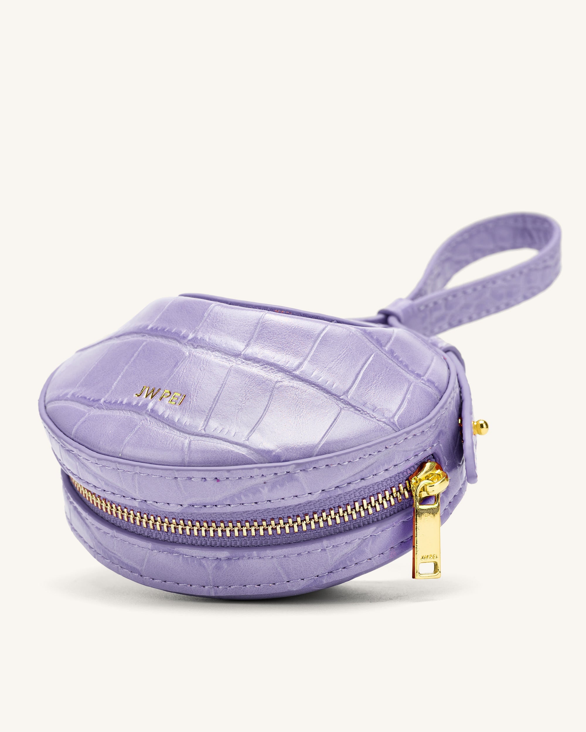 JW PEI Rantan Super Mini Bag - Purple Croc (Embossed - Depop