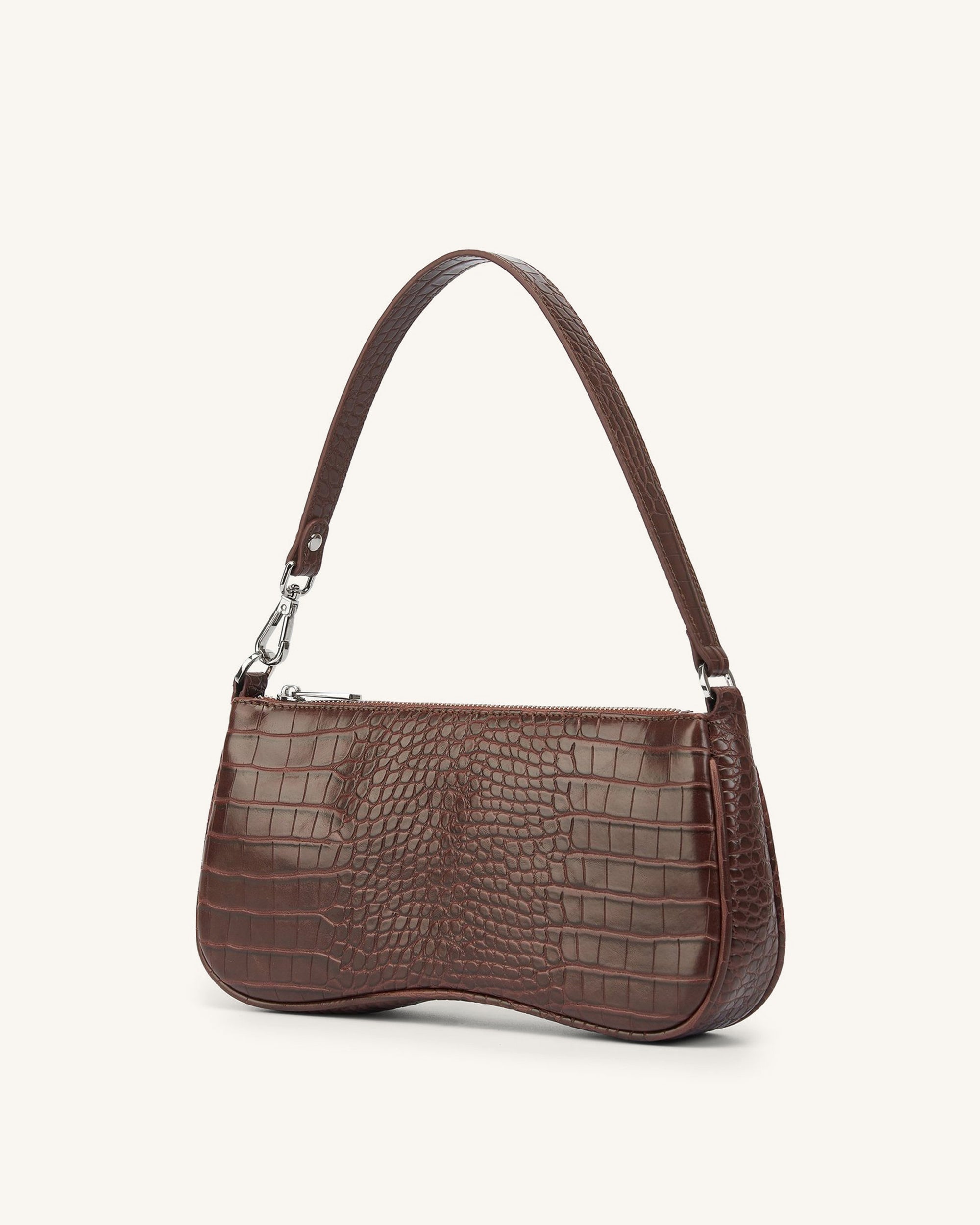 Brow Shoulder Bag Croc Embossed Friday By JW PEI JW PEI UK