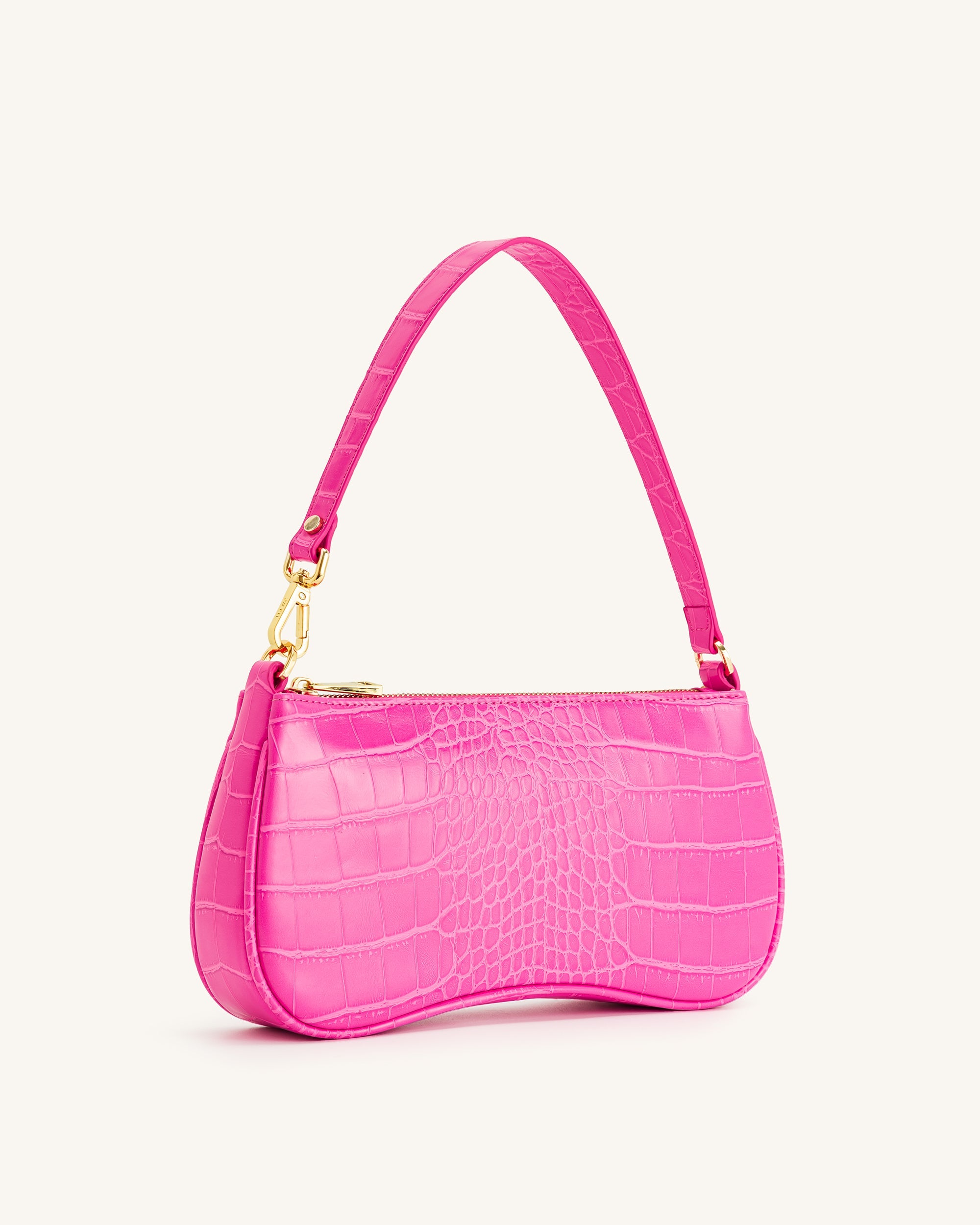 Hot pink shoulder sales bag